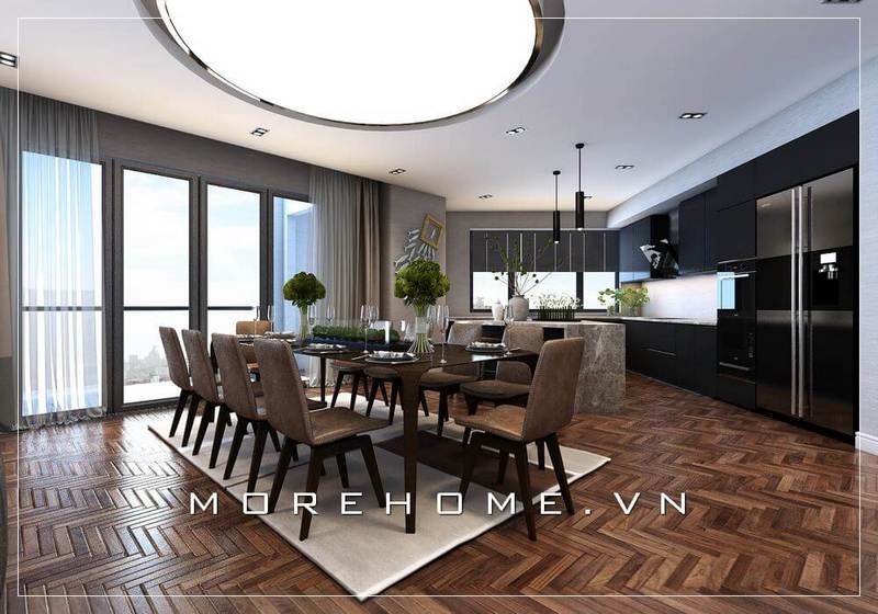 bàn ăn mặt đá cao cấp